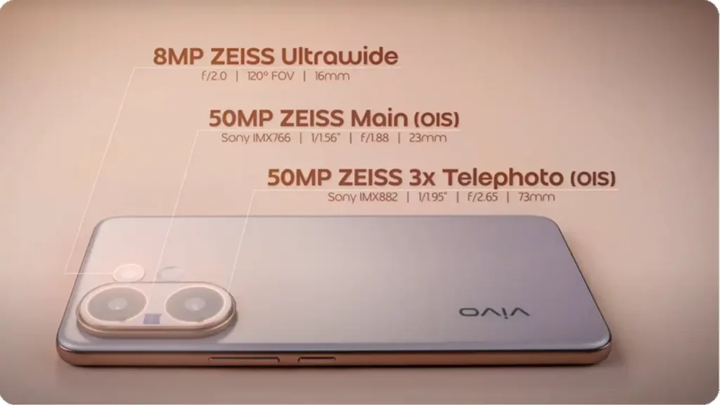 Vivo V60 5G: ভারতে লঞ্চ ৬৫০০mAh ব্যাটারি, ZEISS ক্যামেরা, ১৬ জিবি র‌্যাম দাম শুরু ₹৩৬,৯৯৯ থেকে