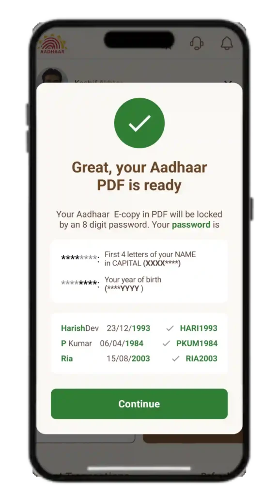 Aadhaar Mobile Number Link