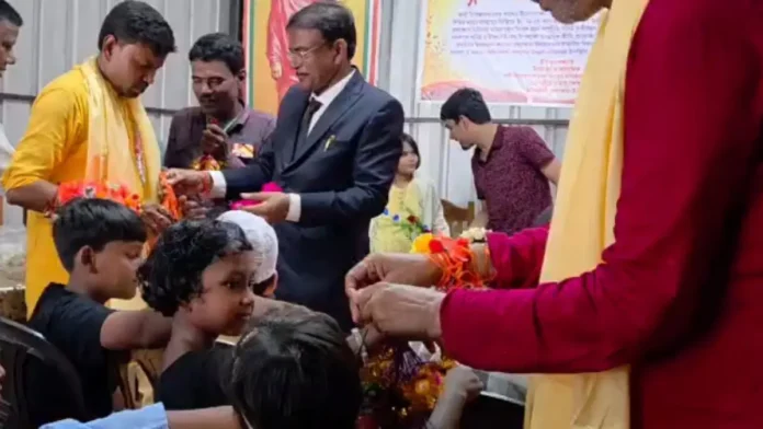Message of harmony in Chandrakona on Raksha Bandhan irrespective of caste, creed or caste